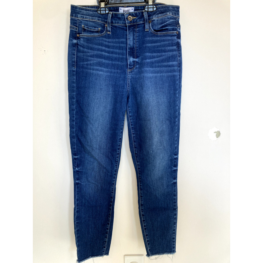 Paige Jeans Womens Margot Crop Size 30 Frayed Hem